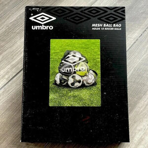 ✨✨ Umbro mesh ball bag- Holds 10 balls. New in Box!